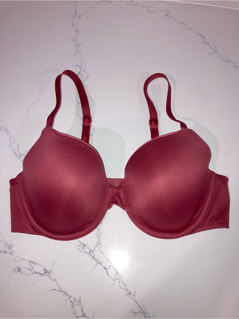 Calvin Klein Pink T-Shirt Bra - size 38B